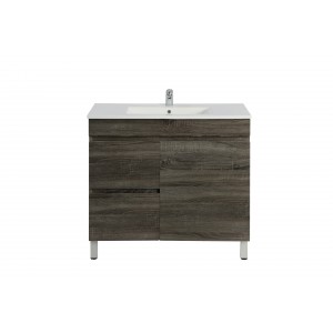 Berge Dark Grey Free Standing 750 Cabinet Only